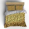 Leopard Print Bedding Set - 3 Pieces  Bedding Set (1 Duvet Cover, 2 Pillowcases, Duvet Not Included)