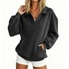 Women's Casual -Lined Pullover Sweatshirt Long Sleeve Warm Top for Daily Wear