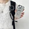 New Free Hands Magnetic Belt Clip Holder Magsafe Clip Mount Backpack Mobile Phone Clip Holder Hook Spring Rope Unisex Universal