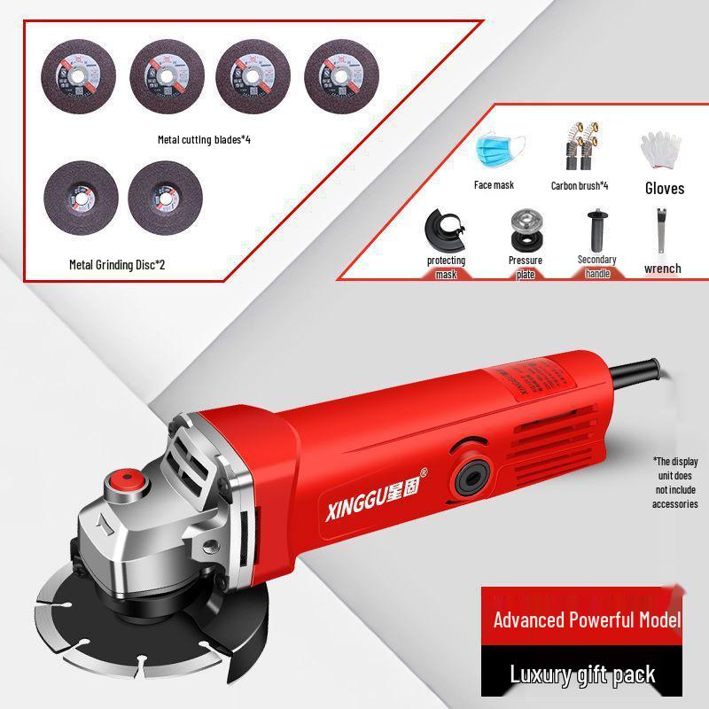 Multifunctional Electric Angle Grinder and Polisher for Home Use