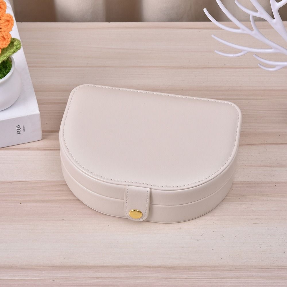 Bracelet Earrings Storage Case PU Leather Jewelry Holder Sweet Jewelry Display Box  Outdoors