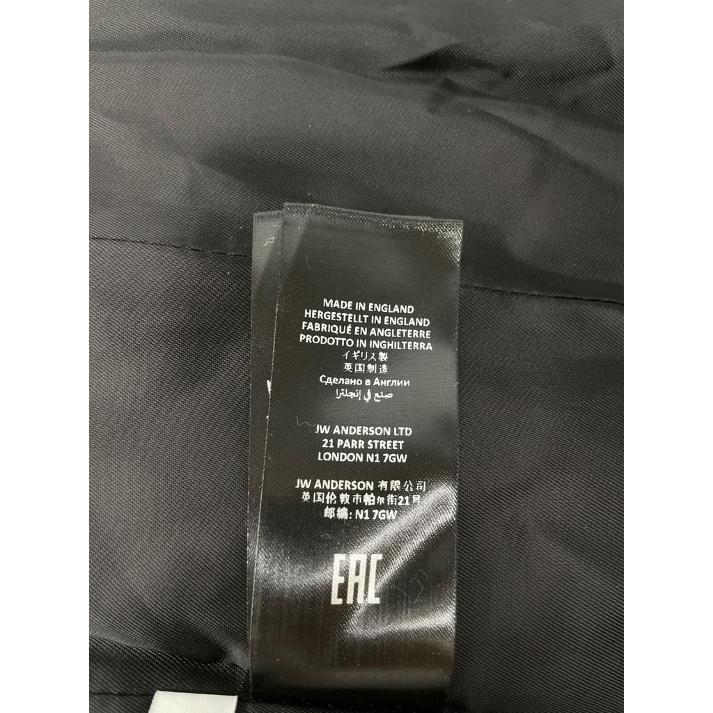 J.W.Anderson CO0100PG0011999 Black tapered tuxedo coat coat UK12 blackUsed