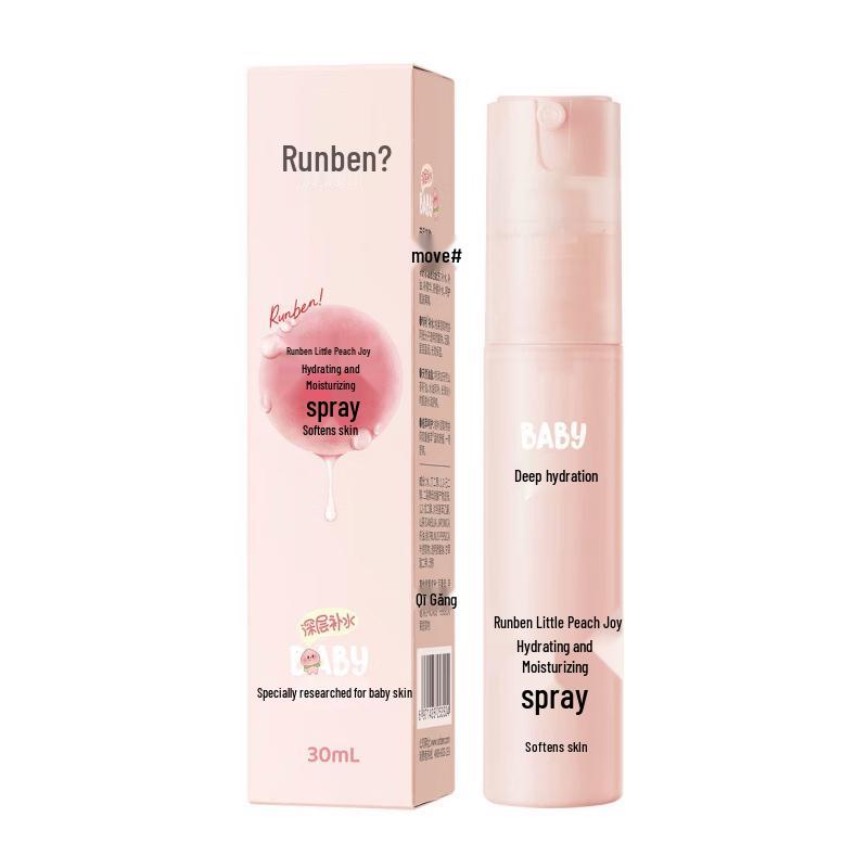 RUNBEN Peach Joy Hydrating Travel Mist