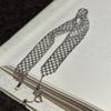 Silver Mesh Flowing Light Bracelet - Fashionable Wristband with a Simple Luxury Design