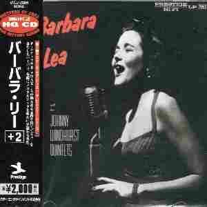 

CD BARBARA LEE, DICK CAREY, AL CASAMEN - Barbara Lee +2 VICJ2086 Japan ObiJazz Used