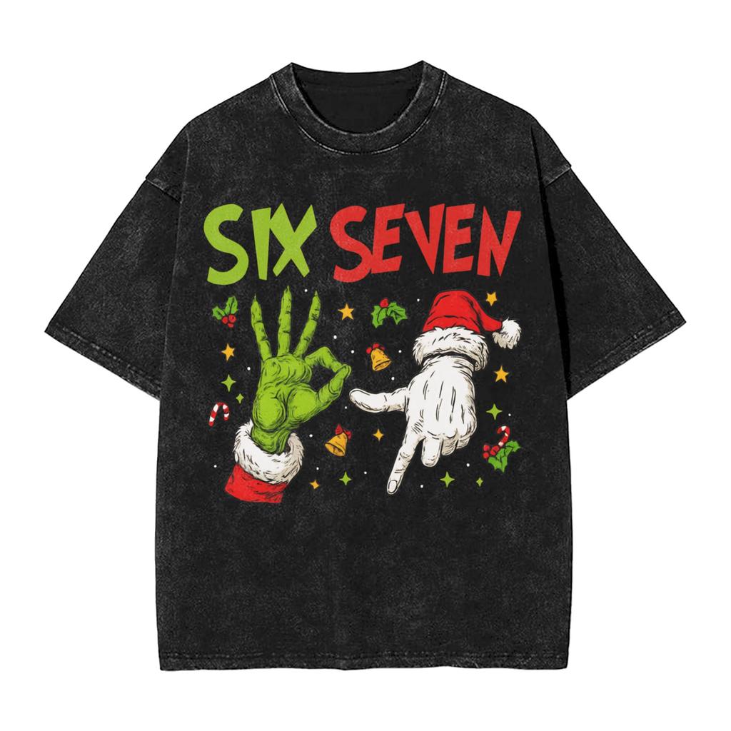Sweet Number 67 Ice Cream Tshirt Summer Y2k Retro T Shirts Cotton Hippie Tshirt For Man Shortsleeve Printed Tees