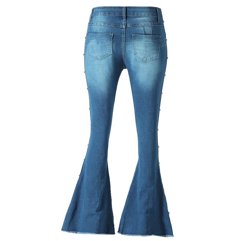 Butt Lift Washed Jeans Denim Pants 