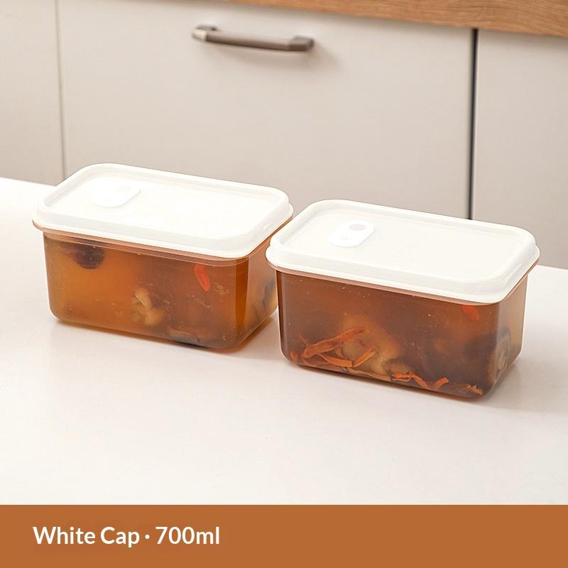 Freezer Tray With Lid - Durable Kitchen Storage For Soup, Broth & Sauces Stackable Food Prep Storage Container Kitchen Jar