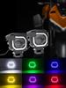 Multi-Color High Brightness Motorcycle Headlight DRL Spotlight Bulb for Electric Vehicles.