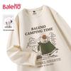 Baleno Men's Heavyweight Cotton Long Sleeve T-Shirt