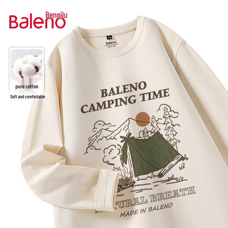 Baleno Men s Heavyweight Cotton Long Sleeve T-Shirt 5XL