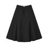 New MILANO Collection Casual Long Skirt Women's Jet Black F11W515303F-BK