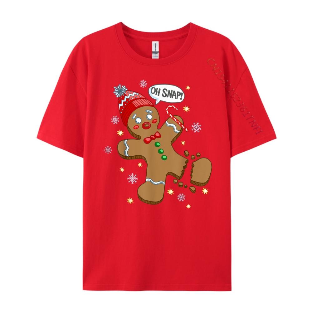 

Snap Gingerbread Christian Tshirt Men New In Tops And TShirts Big And Tall Printed Oversized T Shirt Men Men Clothes Tops S