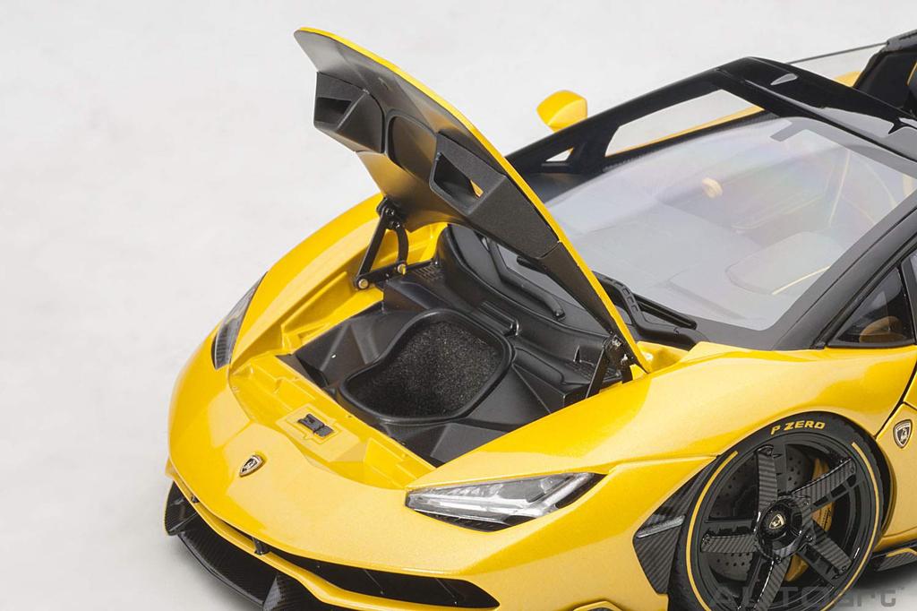 AUTOart 1/18 Lamborghini Centenario Roadster Pearl Yellow Finished Product