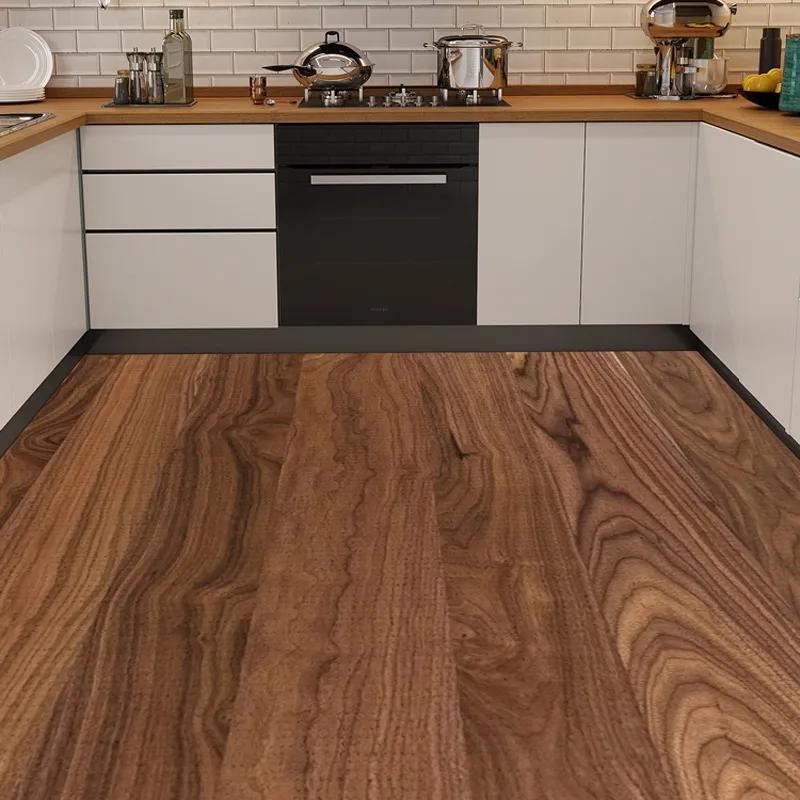 Kitchen Carpet Modern Simple Wood Grain Waterproof Oil-proof Anti-fouling Floor Mat PVC Easy To Care for Balcony Rug Alfombra