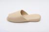 TOKYO SLIPPER Antibacterial Vinyl Slippers of Guest Slippers for Business or Visitors Size M Leather-Look (Set 5) - Open-Front, Breathable, Wipeable,