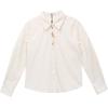 Betu Women's Embroidered Cat Corduroy-Look Shirt
