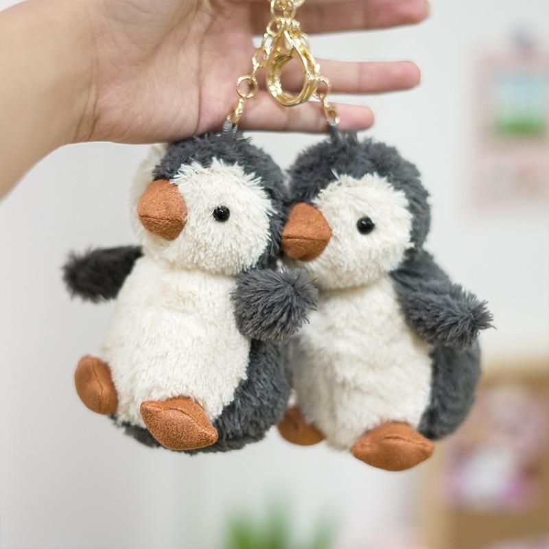 Cute Peanuts, Little Fox, Penguin Pendant, Plush Toy, Doll, Bag, Hanging, Keychain, Rag Doll