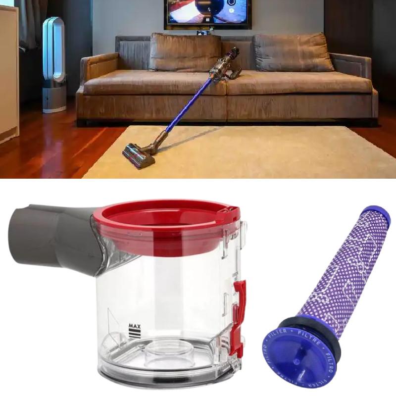 Dyson V7 For V8 Sv10 Sv11 Dust Container Bucket Filter Element Home Cleaning