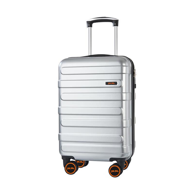 Folli Follie Striped Hardshell Spinner Luggage