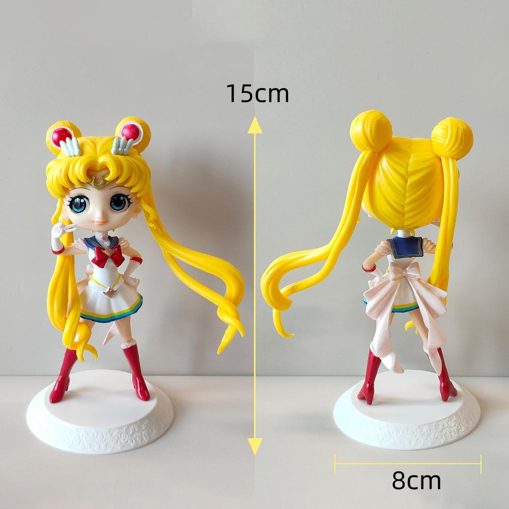 Karikatūras Anime Sailor Moon Tsukino Darbības