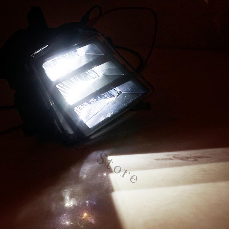 Car LED Front Fog Light DRL Fog Lamp For Volkswagen VW Golf 7 A7 MK7 GTI GTD 2013 2014 2015 2016 2017 5G0941699 5G0941700