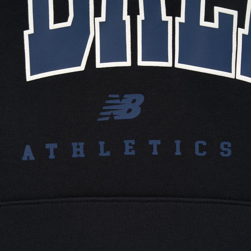 New Balance Sweatshirts Unisex Black Hooded Non Detachable Moderate Other UT31550-BK