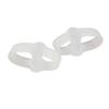 1 Pair Toe Separator for Overlapping Toes, Soft SEBS Bunion Corrector, Double Ring Foot Spacer for Hallux Valgus, Day Night Toe Straightener