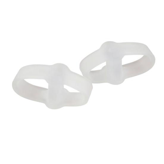 1 Pair Toe Separator for Overlapping Toes Soft SEBS Bunion Corrector чистый