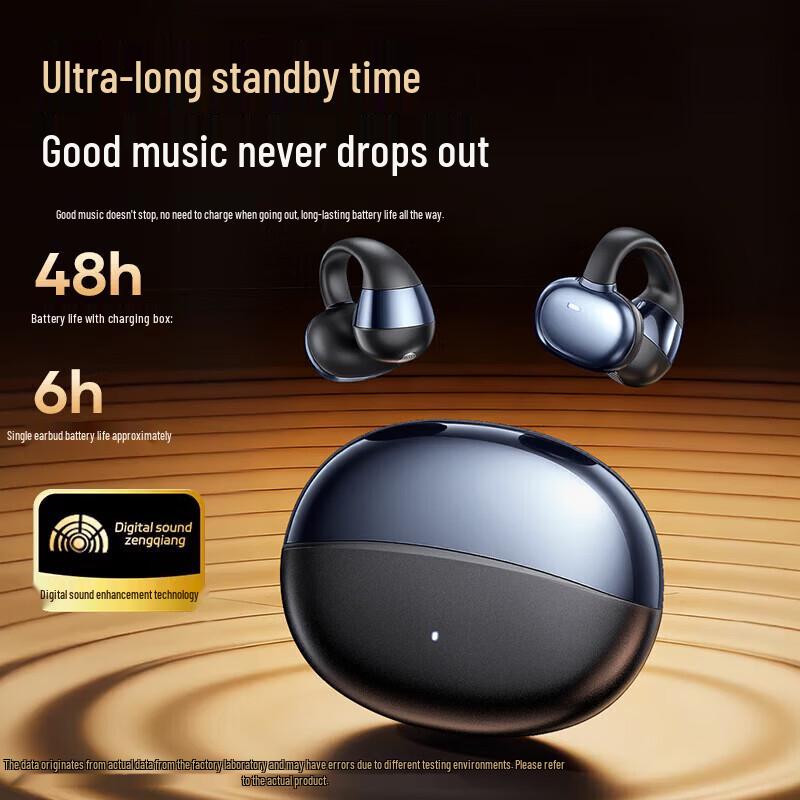 LINGCHEN M09 Wireless Clip-on Bluetooth Earbuds