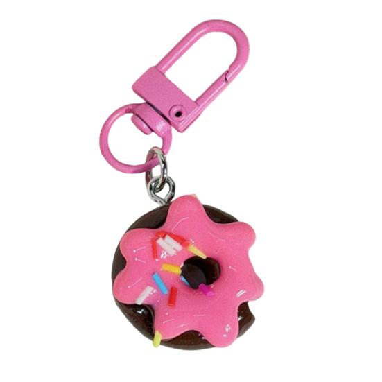 

Keychain Pendant Corn Egg Tart Design Mini Size Food Keyring Keys Bags Phone Lanyard Versatile Hanging E