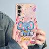 For Tecno Pova 4 Phone Case LG7n Back Cover Silicone Sweet Painted Cartoon Shell Funda Lovely Printed Protective Coque Casing