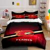 """Calgary Flames Logo Design Povlečení""" Potisk Povlečení Povlak na přikrývku Povlaky na polštáře""" (1* Povlak na přikrývku 2* Povlaky na polštář Neobsahuje přikrývku)