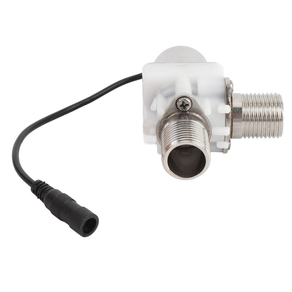 Wasserimpuls Magnetventil Kunststoff G1/2 DC 6V Elektrisch Elektrisches Wassermagnetventil für Automatik