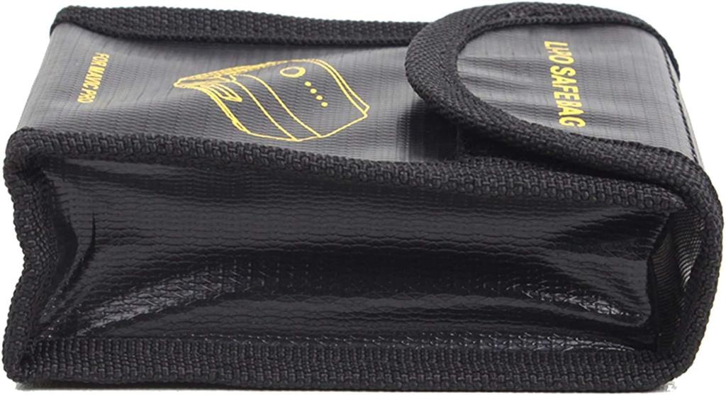 Fireproof Lipo Battery Bag for DJI Mavic PRO | Safe Charging Protection | Blast-Proof and Heat Resistant | 115x95x64 Mm