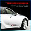 2Pcs Car Body Decoration Stickers Door Personalized Sport 3D Stickers For Opel Astra H G J Insignia Mokka Zafira Corsa Vectra B C D