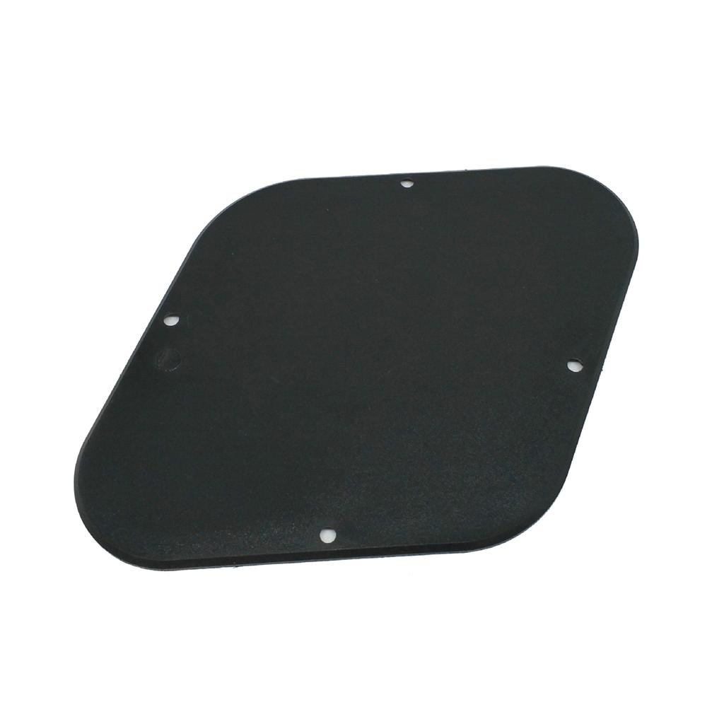 1Ply Black/Yellow Electric Guitar Pickguard Pick Guard Scratch Plate with Bracket and Screws for LP Style Guitar Parts