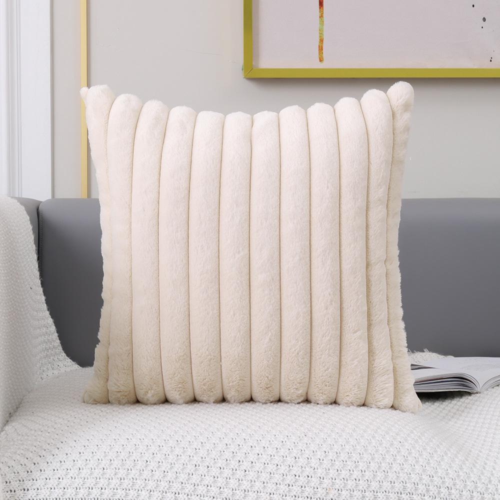 Soft Plush Fur Pillow Cover 45x45cm 30x50cm Decorative Pillow Case for Sofa Decor Pillows Cover for Bed Luxury Fur Cushion