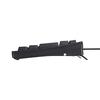 Sanwa Supply Compact keyboard with USB hub SKB-KG3UH3BK Black