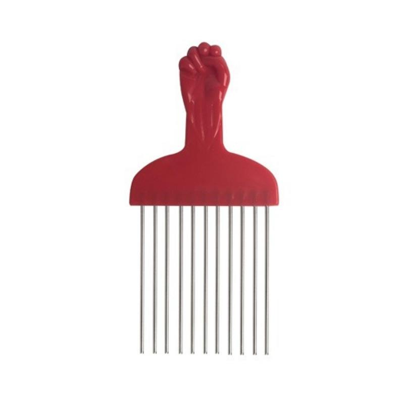 Steel Needle Rat Tail Comb for Hairdressing - Teasing, Styling, and Parting Comb for Makeup Artists and Wigs.