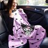 1pc. Cute Cartoon Cat Stars Hearts Patterned Blanket - Perfect for Home Office Outdoor Gift Suitable All Seasonsz041778