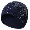 Autumn Winter Beanie Casual Rhinestone Knit Hat