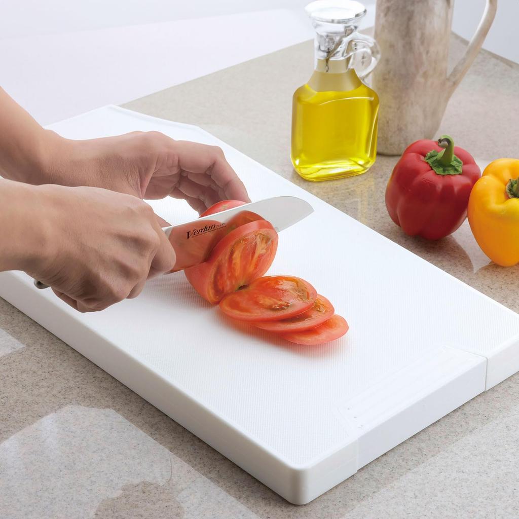 Save Industry Superlehké prkénko na krájení Běžné Bílé 35 x x 3cm Vyrobeno v Japonsku Antibakteriální Lehké Stylové Prkénko na krájení Kuchyň Jednoduché