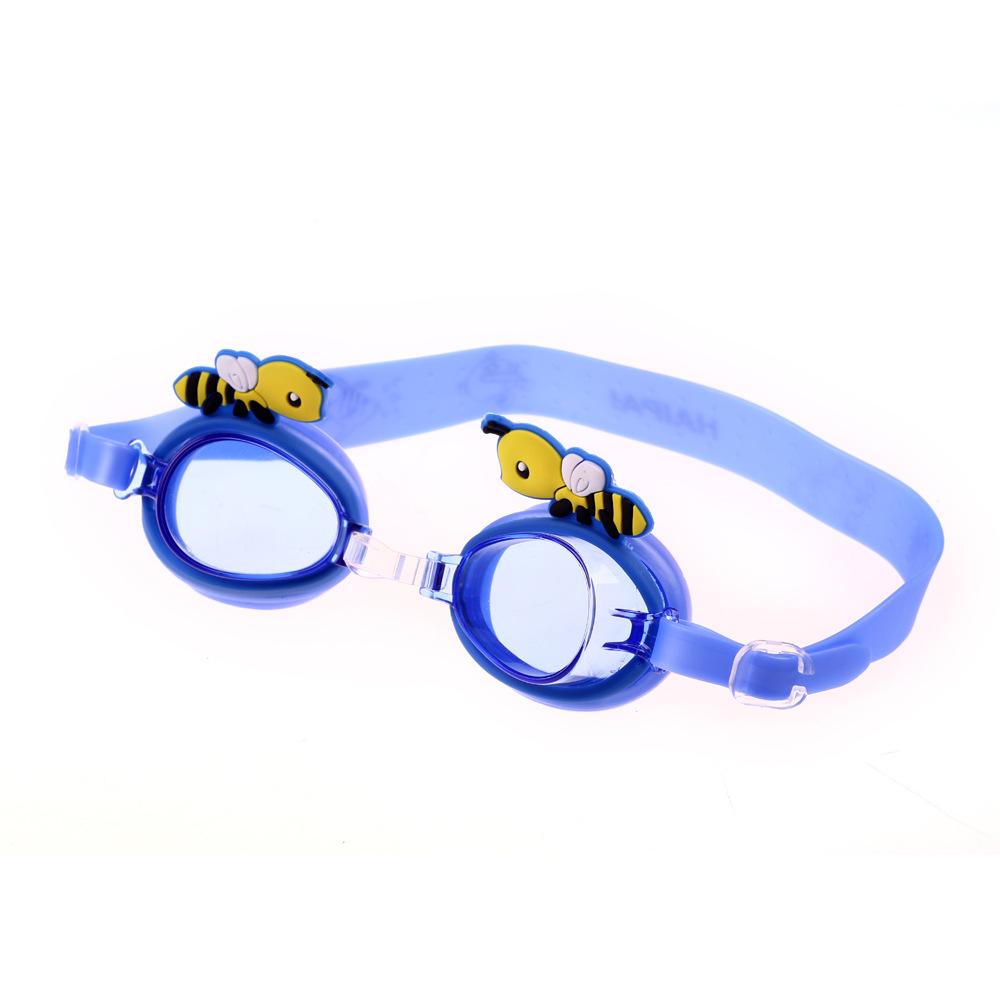Children Anti-UV Swimming Goggles Cartoon Bee Glasses Anti-fog Swimming Accessories