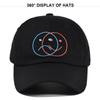 Embroidered Duck Tongue Baseball Cap Sun Hat Breathable Cotton Fashion Hat