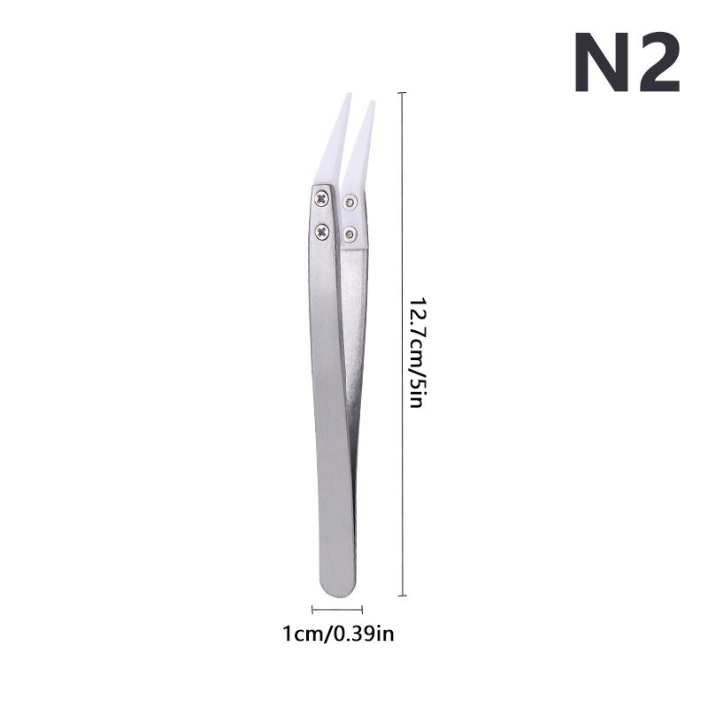 Stainless Steel Nails Shaping Tool Tweezers Nail Extension Clips For Nail Extension Nail Art Manicure