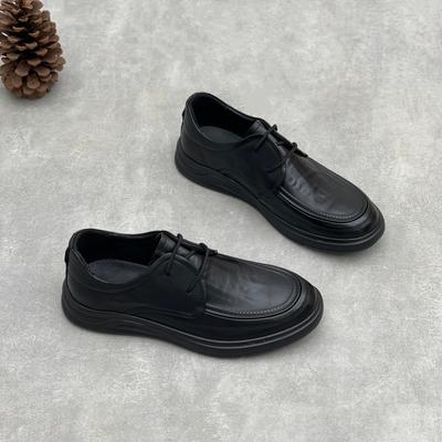 Single-shoe Business Casual Shoes, Breathable Soft-soled Men's Shoes