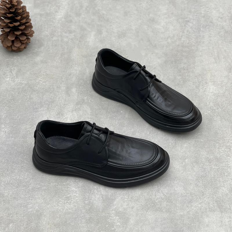 

Туфли на одну ногу в стиле business casual, дышащие туфли на мягкой подошве для мужчин 44 чёрный