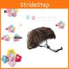 Conjunto Adorável de Peruca e Acessórios para Animais de Estimação Para Cães Com Grampos de Cabelo Florais Coloridos Para Festas e Celebrações