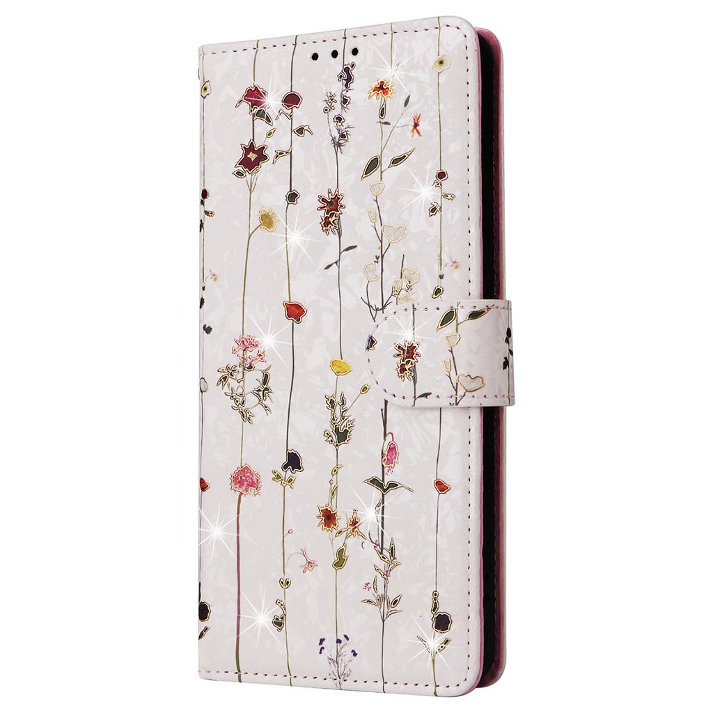 Dla Xiaomi Redmi Note 13 5G Etui Portfelowe Blokujące RFID Lakierowana Skórzana Okładka